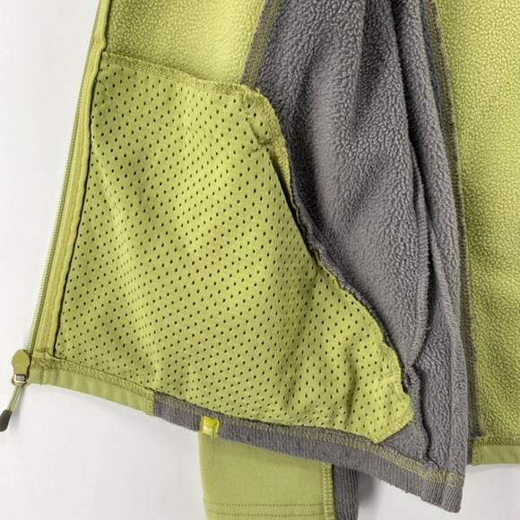 Wind River Women's Jacket Small Green Grey Exercise Full Front Zip Up Pockets - Picture 12 of 12